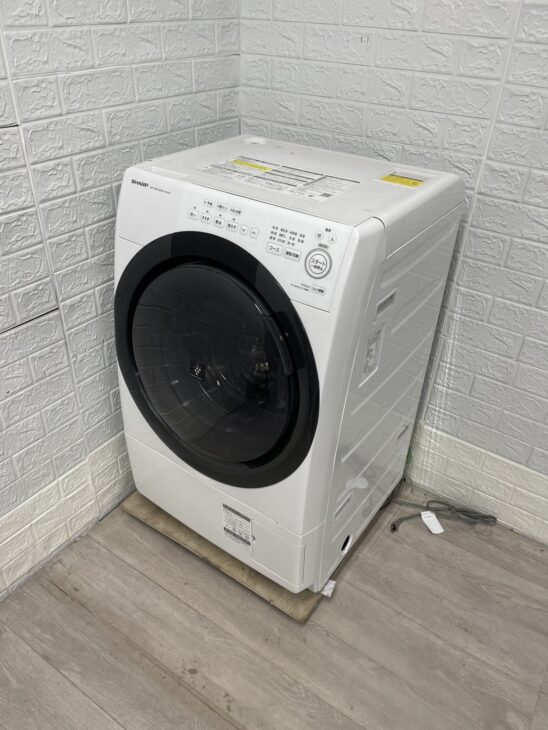 SHARP（シャープ）7.0キロ ドラム式洗濯乾燥機 ES-S7G-WL 2022年製