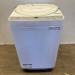 SHARP(シャープ)6.0キロ 全自動洗濯機 ES-GE6C-W 2019年製