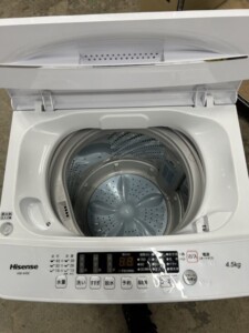 Hisense(ハイセンス)4.5キロ 全自動洗濯機 HW-K45E 2022年製