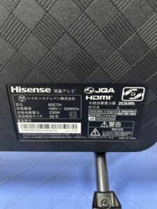 Hisense(ハイセンス)65型液晶テレビ 65E7H 2022年製