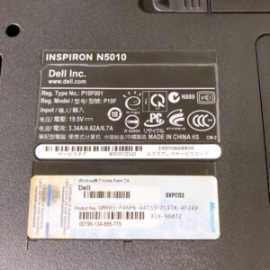 DELL(デル)ノートパソコン INSPIRON N5010 Core i5 Windows7