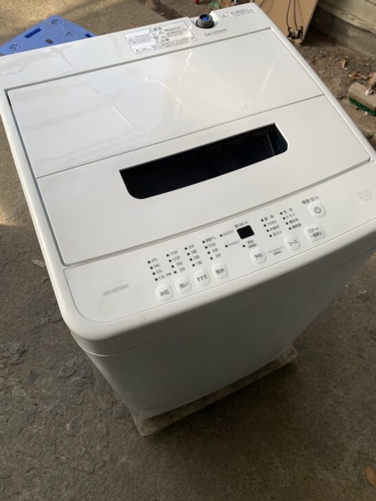 数ヶ月使用のみ（アイリスオーヤマ洗濯機 IAW-T504）高価買取【横浜市神奈川区】 ｜出張買取MAX