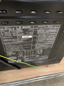 SHARP(シャープ)電子レンジ RE-M16A-B 2019年製