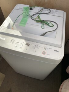 YAMADA(ヤマダ)4.5キロ 全自動洗濯機 YWM-T45H1 2023年製