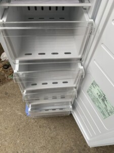 IRIS OHYAMA(アイリスオーヤマ)80L 1ドア冷凍庫 IUSN-8A-W 2022年製