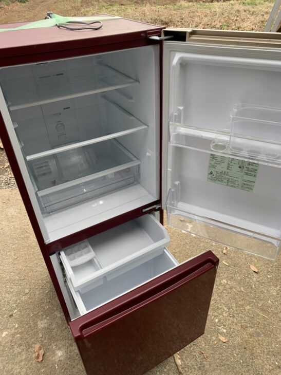 宜野湾市愛知で【買取】AQUA（アクア）168L 2ドア冷蔵庫 AQR-17NBK（R