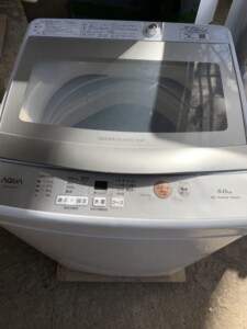 AQUA(アクア)5.0キロ 全自動洗濯機 AQW-S5M(W) 2021年製