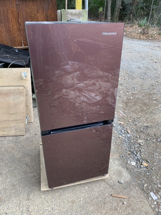 Hisense（ハイセンス）134L 2ドア冷蔵庫 HR-G13A-BR 2019年製