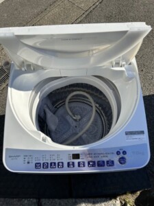 SHARP(シャープ)7.0キロ 全自動洗濯機 ES-T715-W 2023年製