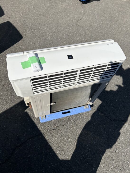 シャープ製エアコン AY-L22N-W 2020年製 出張買取 郡山市八山田