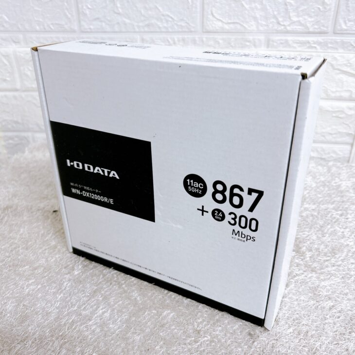 I-O DATA（アイオーデータ）無線LANルーター WN-DX1200GR