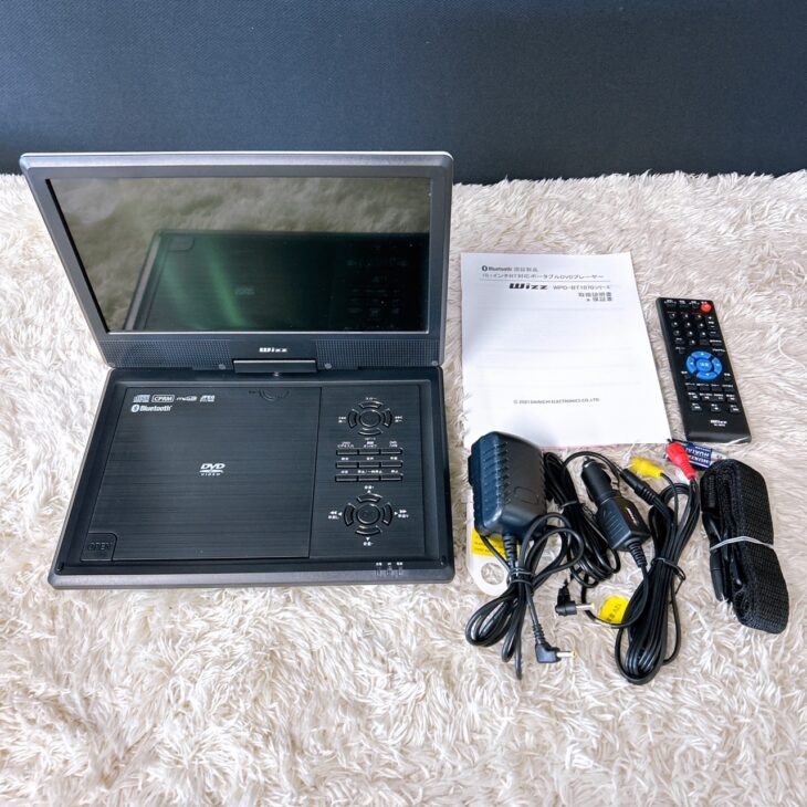 ダイニチ電子 Wizz ポータブルDVDプレーヤー WPD-BT1070