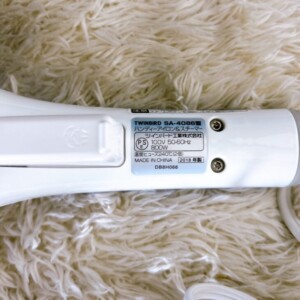 TWINBIRD(ツインバード)ハンディーアイロン&スチーマー SA-4086 2018年製