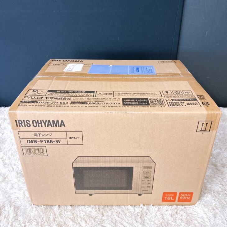 IRIS OHYAMA（アイリスオーヤマ）電子レンジ IMB-F186-W 2024年製