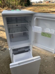 SHARP(シャープ)152L 2ドア冷蔵庫 SJ-D15G-W 2020年製