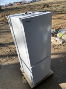 TOSHIBA(東芝)153L 2ドア冷蔵庫 GR-U15BS(W) 2023年製