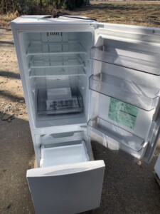 TOSHIBA(東芝)153L 2ドア冷蔵庫 GR-U15BS(W) 2023年製