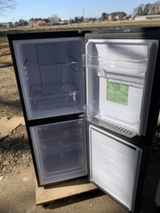 IRIS OHYAMA(アイリスオーヤマ)153L 2ドア冷蔵庫 IRSN-15B-HA 2024年製