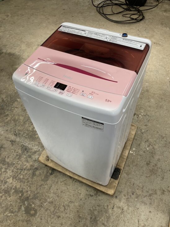 Haier ハイアール 2023年製 5.5kg 全自動洗濯機 JW-U55A 販売中
