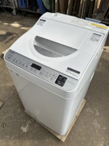 SHARP(シャープ)5.5キロ 電気洗濯乾燥機 ES-TX5E-S 2021年製