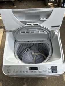 SHARP(シャープ)5.5キロ 電気洗濯乾燥機 ES-TX5E-S 2021年製