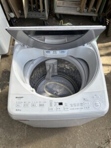 SHARP(シャープ)8.0キロ 全自動洗濯機 ES-GV8F-S 2021年製
