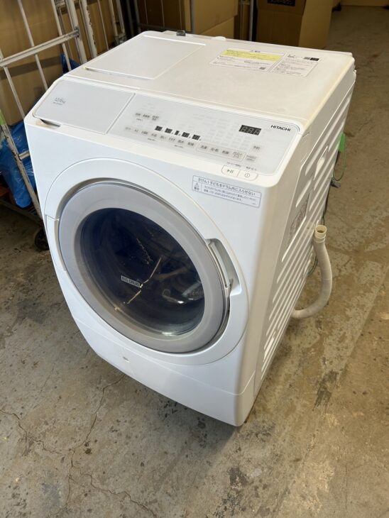 引っ越しで売却（日立 ドラム式洗濯乾燥機 BD-SX120HL 2023年製