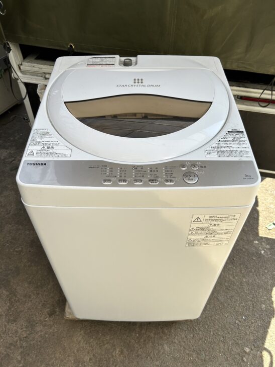 TOSHIBA（東芝）5.0キロ 全自動洗濯機 AW-5G8 2020年製