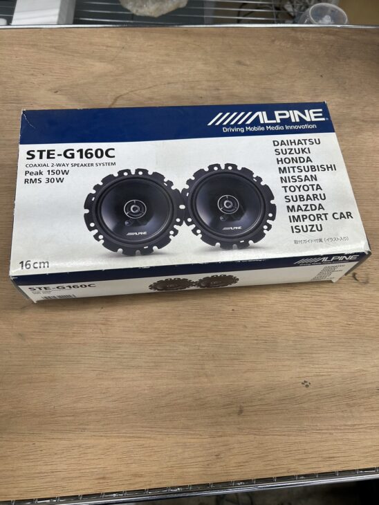 ALPINE（アルパイン）スピーカー STE-G160C 16cm