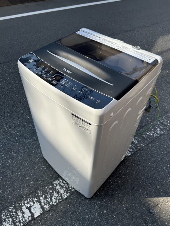 愛知県 知多市 にしの台】Haier 2ドア冷蔵庫 2022年製 JW-U55Aを