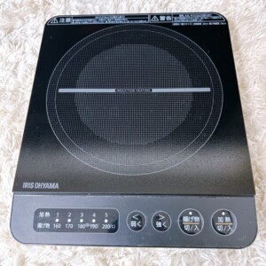 IRIS OHYAMA(アイリスオーヤマ)IHコンロ IHK-T38-B 2021年製