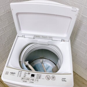 AQUA(アクア)5.0キロ 全自動洗濯機 AQW-GS5E8 2021年製