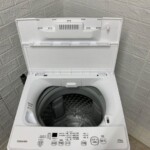 TOSHIBA（東芝）4.5キロ 全自動洗濯機 AW-45M9（W) 2021年製