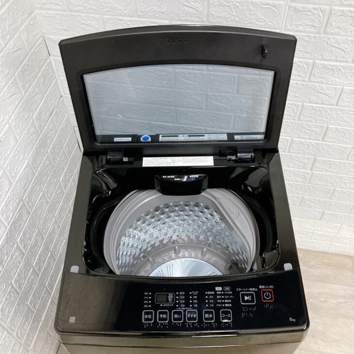 楽天市場】ニトリ製/2024年式/6kg/全自動洗濯機/NT60L1BK : 激安