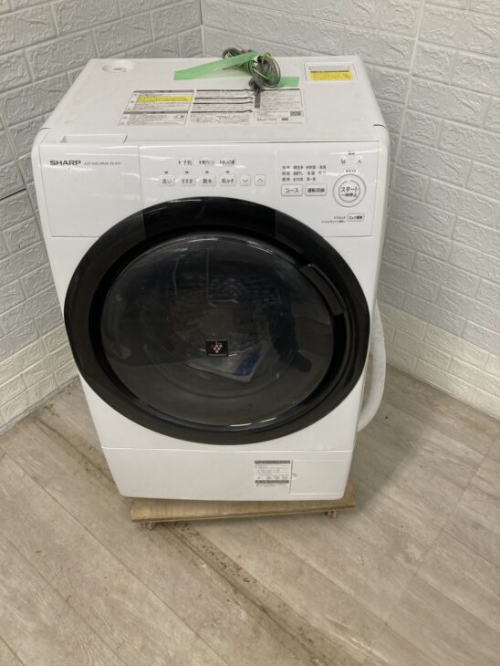 SHARP（シャープ）7.0キロ ドラム式洗濯乾燥機 ES-S7H-WL 2023年製