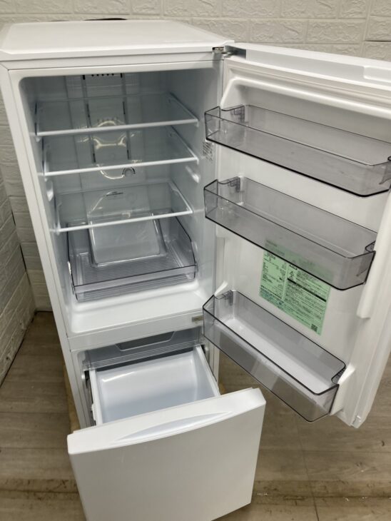 ★中古美品！東芝　2ドア冷凍冷蔵庫　GR-U15BS-W 2023年 東芝 (TOSHIBA) 2023年製 153L 2ドア 冷凍冷蔵庫 GR-U15BS 販売