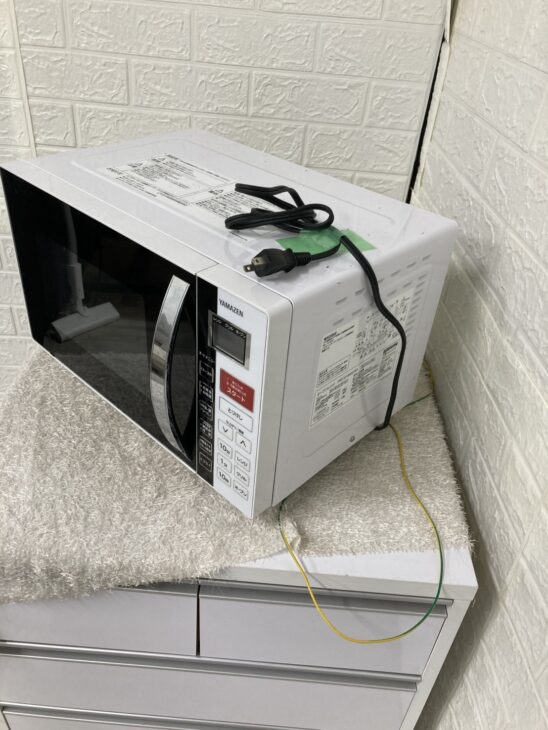 ★リユースのサカイつくば店★TK8290 YAMAZAN オーブンレンジ YRC-016VE 18年製 動作確認／クリーニング済み 【リユースのサカイつくば店】 0430-001 ☆リユースのサカイつくば店☆MAXZEN オーブンレンジ