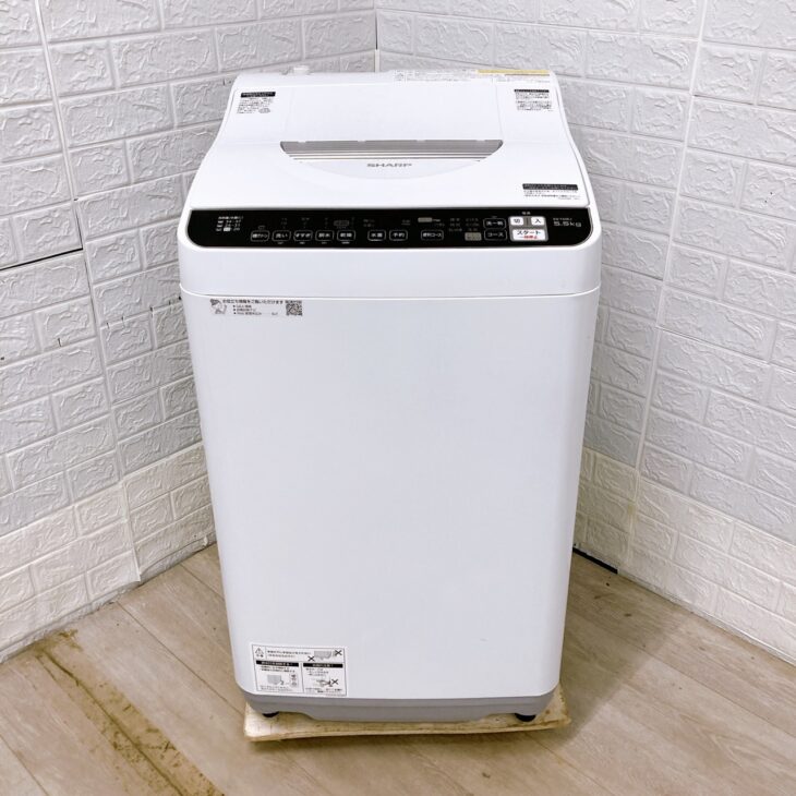 SHARP（シャープ）5.5キロ 電気洗濯乾燥機 ES-TX5EJ-W 2021年製