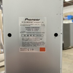 PIONEER(パイオニア)サラウンドスピーカーシステム S-DV900ST S-DV900SW サブウーファー