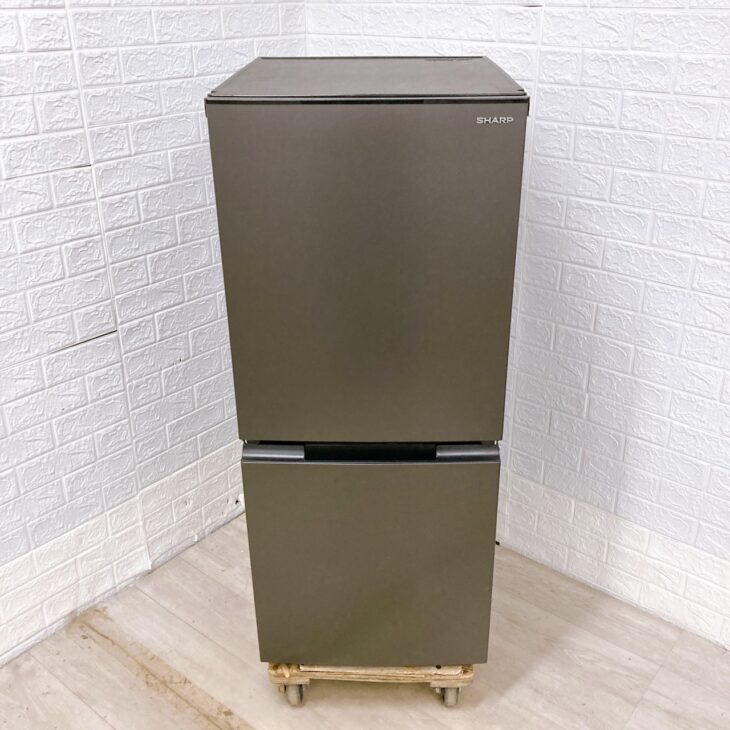 SHARP（シャープ）152L 2ドア冷蔵庫 SJ-D15J-H 2022年製