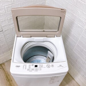 AQUA(アクア)5.0キロ 全自動洗濯機 AQW-S5NBK(P)2023年製