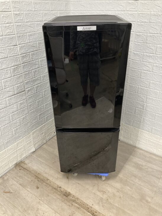 MITSUBISHI（三菱）146L 2ドア冷蔵庫 MR-P15D-B 2019年製