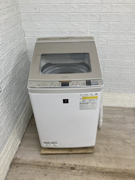 SHARP（シャープ）8.0キロ 電気洗濯乾燥機 ES-PH8C-N 2022年製