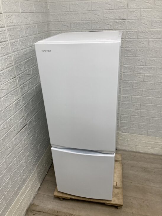 TOSHIBA（東芝）153L 2ドア冷蔵庫 GR-U15BS(W) 2023年製