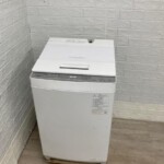 TOSHIBA（東芝）8.0キロ 全自動洗濯機 AW-8DH2BK（W)2022年製