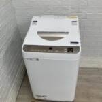 SHARP（シャープ）5.5キロ 電気洗濯乾燥機 ES-T5FBK-N 2021年製