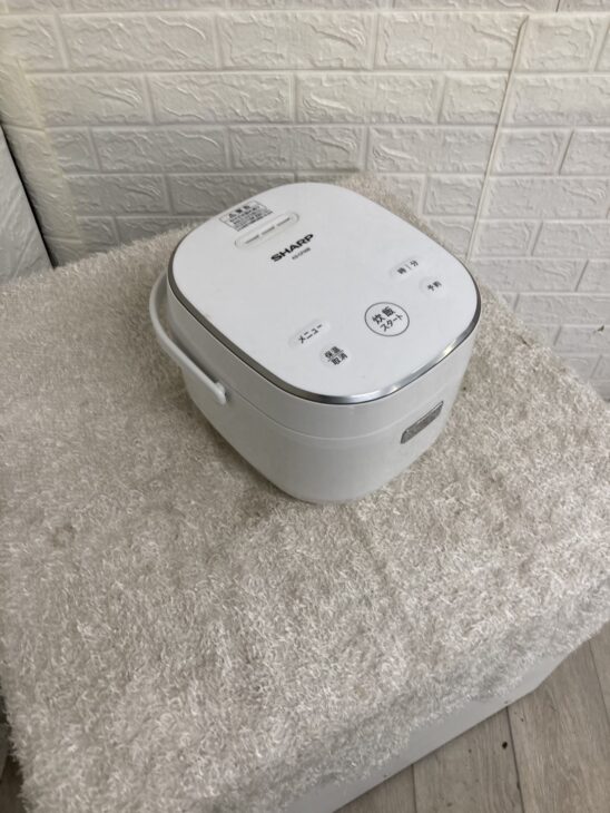 SHARP(シャープ) 炊飯器 KS‐CF05B‐W 2019年製 】愛知県名古屋市