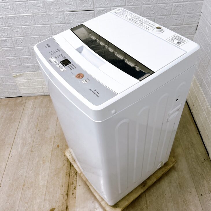 洗濯機 AQUA 5kg 2021年製 送料込み(たのメル便で発送) - メルカリ
