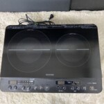 IRIS OHYAMA（アイリスオーヤマ）2口IHコンロ IHK-W13S-B 2022年製