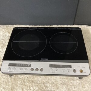 IRIS OHYAMA(アイリスオーヤマ)2口IHコンロ IHK-W12SP-B 2019年製